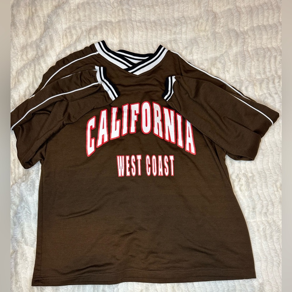 CALIFORNIA graphic long sleeve tee